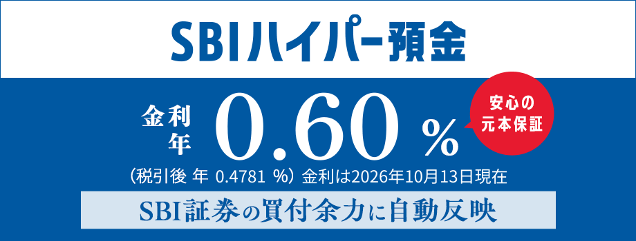 SBIハイパー預金バナー