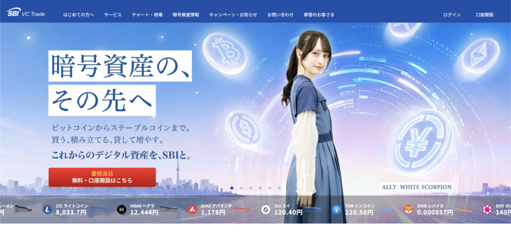 SBIVCトレードのLP